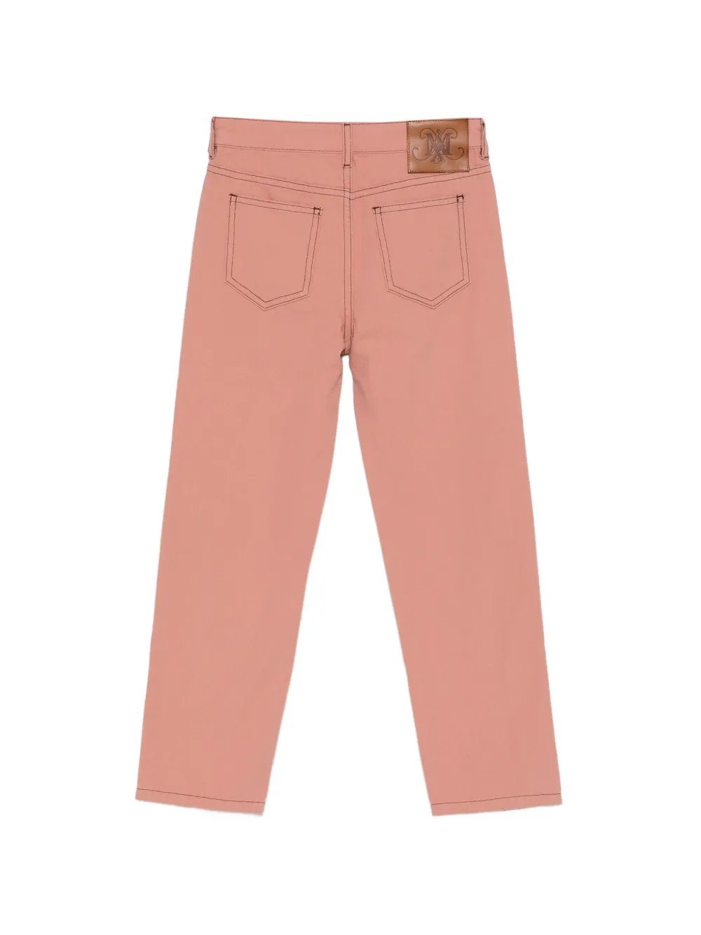 MAX&Co. Kids Spijkerbroek met stikseldetail Roze