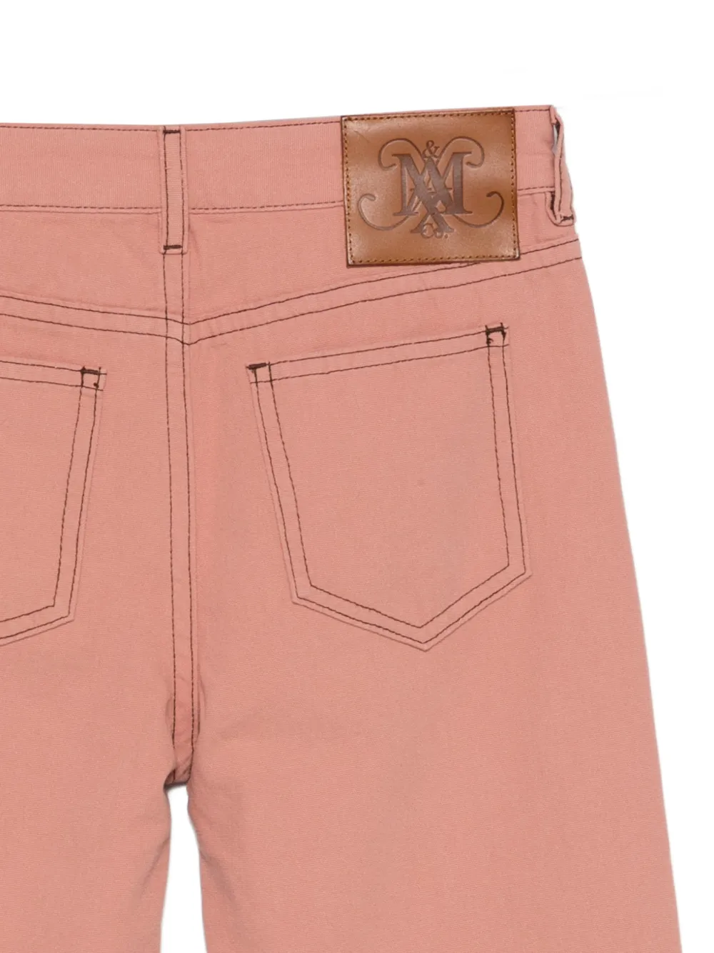MAX&Co. Kids Spijkerbroek met stikseldetail Roze