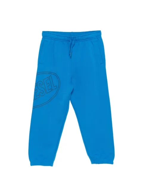 Diesel Kids Pcircle logo-graphic tracksuit bottoms