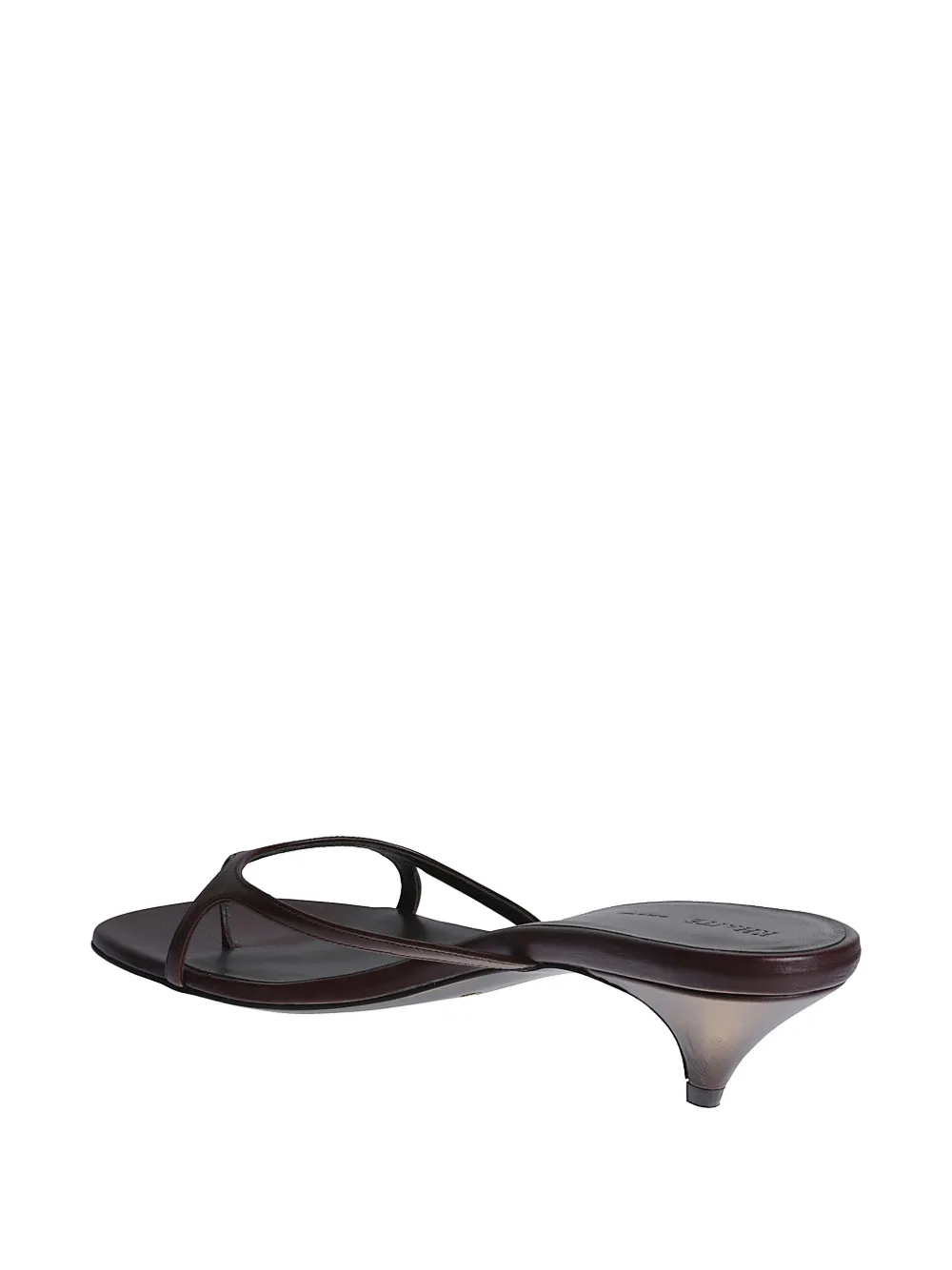 KHAITE Mila heeled sandals Bruin