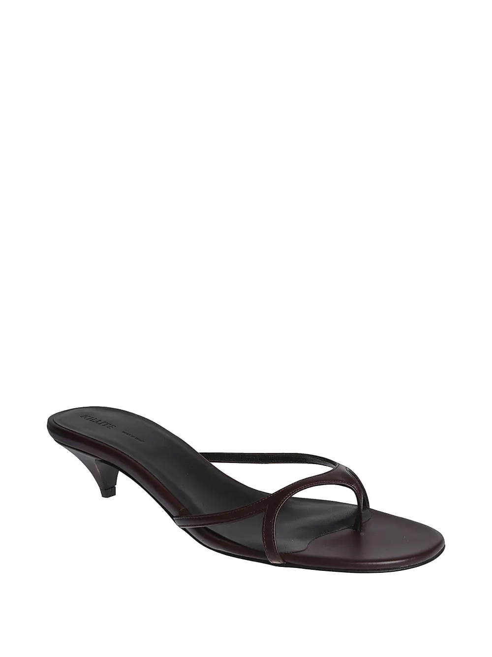 KHAITE Mila heeled sandals Bruin