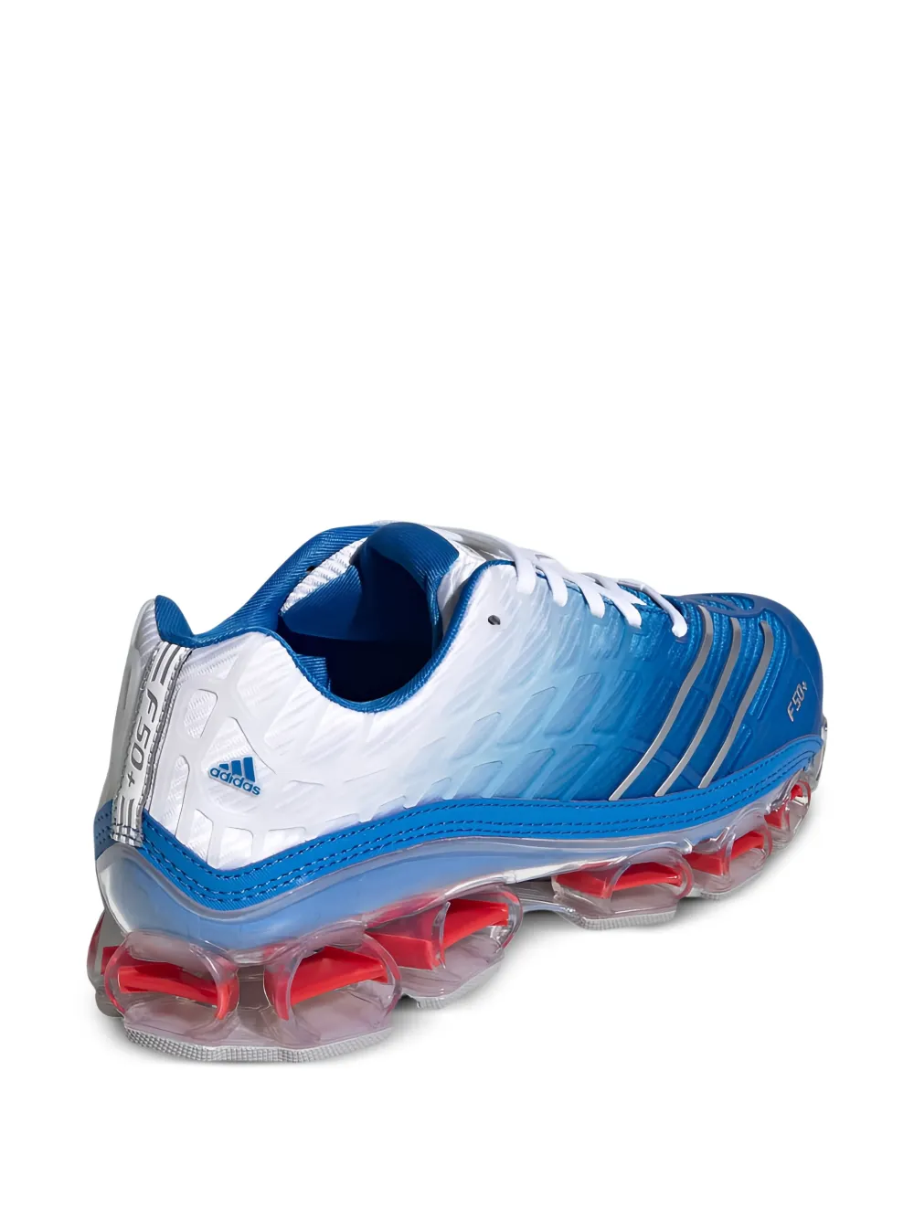 adidas Megaride F50 striped sneakers Blauw