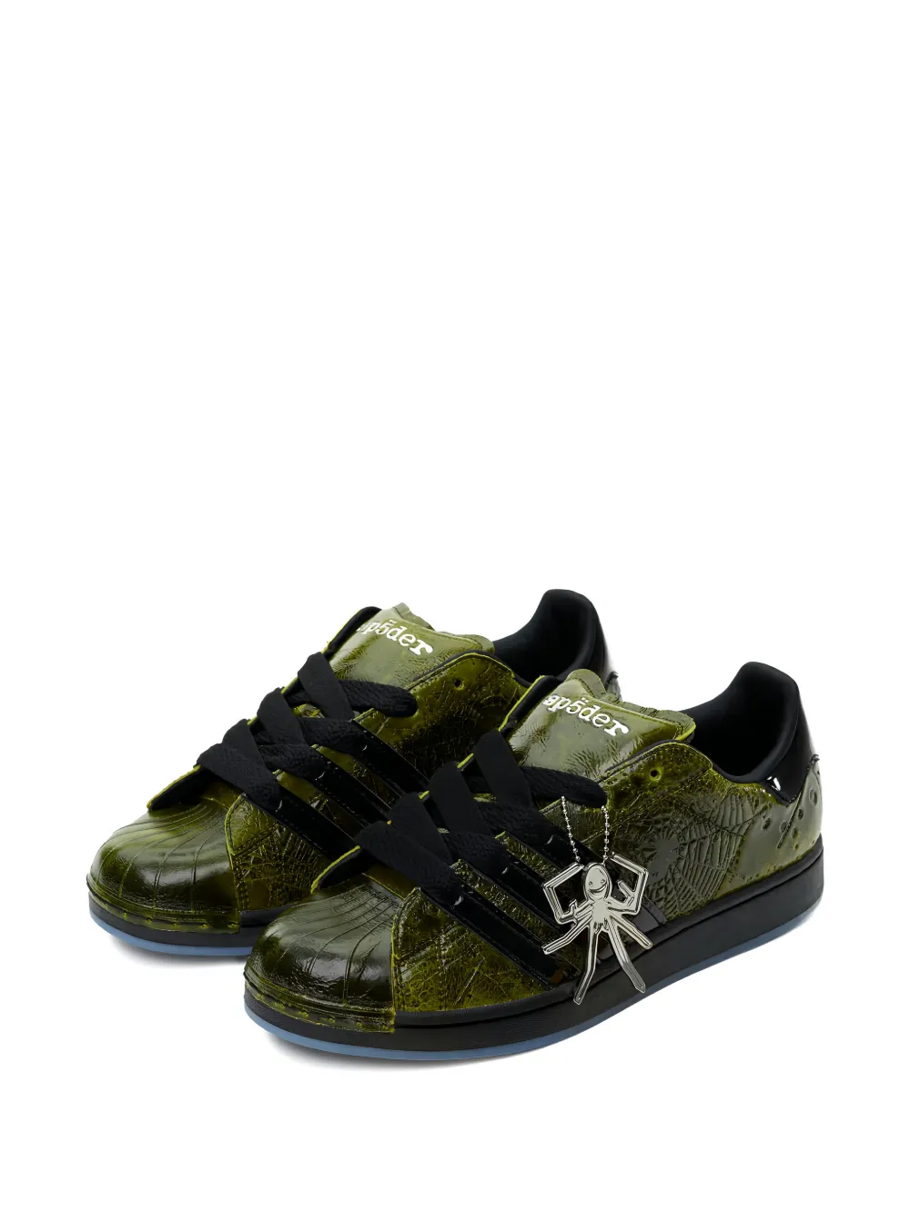 adidas Superstar charm low-top sneakers Groen