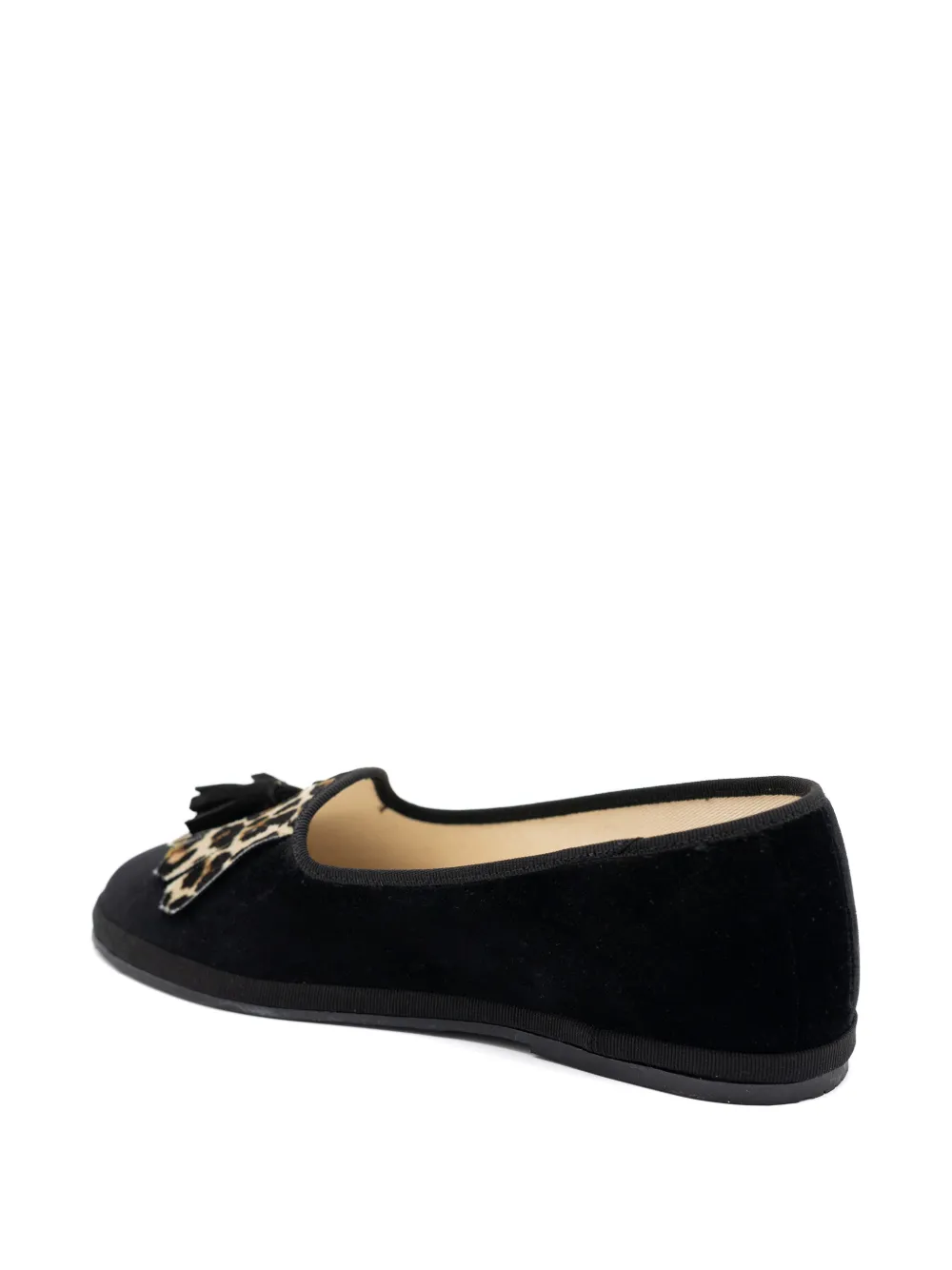 Gondolina Olympia loafers met kwastje Zwart