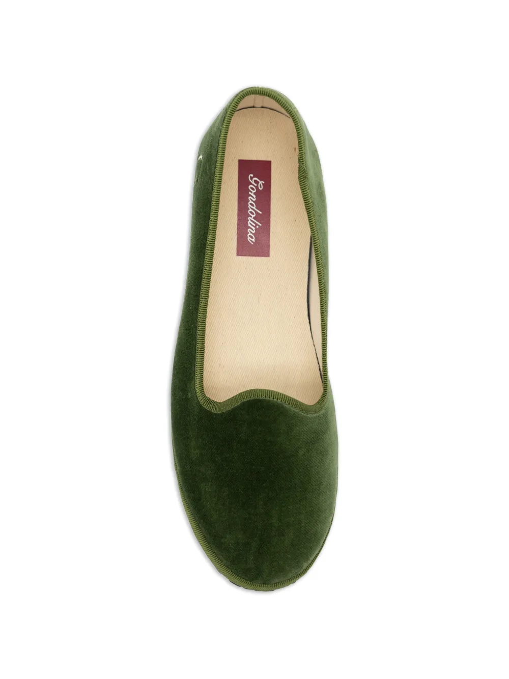 Gondolina Sant Erasmo loafers met logodetail Groen