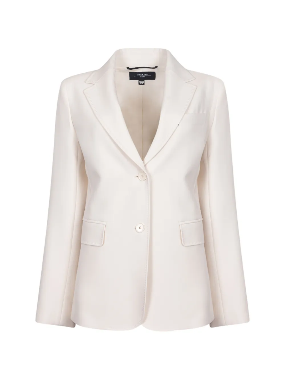 Weekend Max Mara button notched-lapel blazer - Toni neutri
