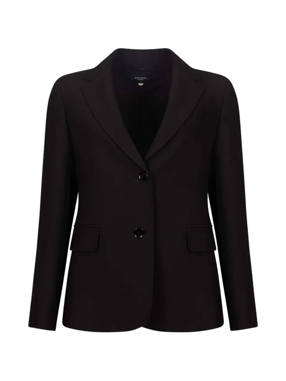 Weekend Max Mara notched-lapel blazer - Nero