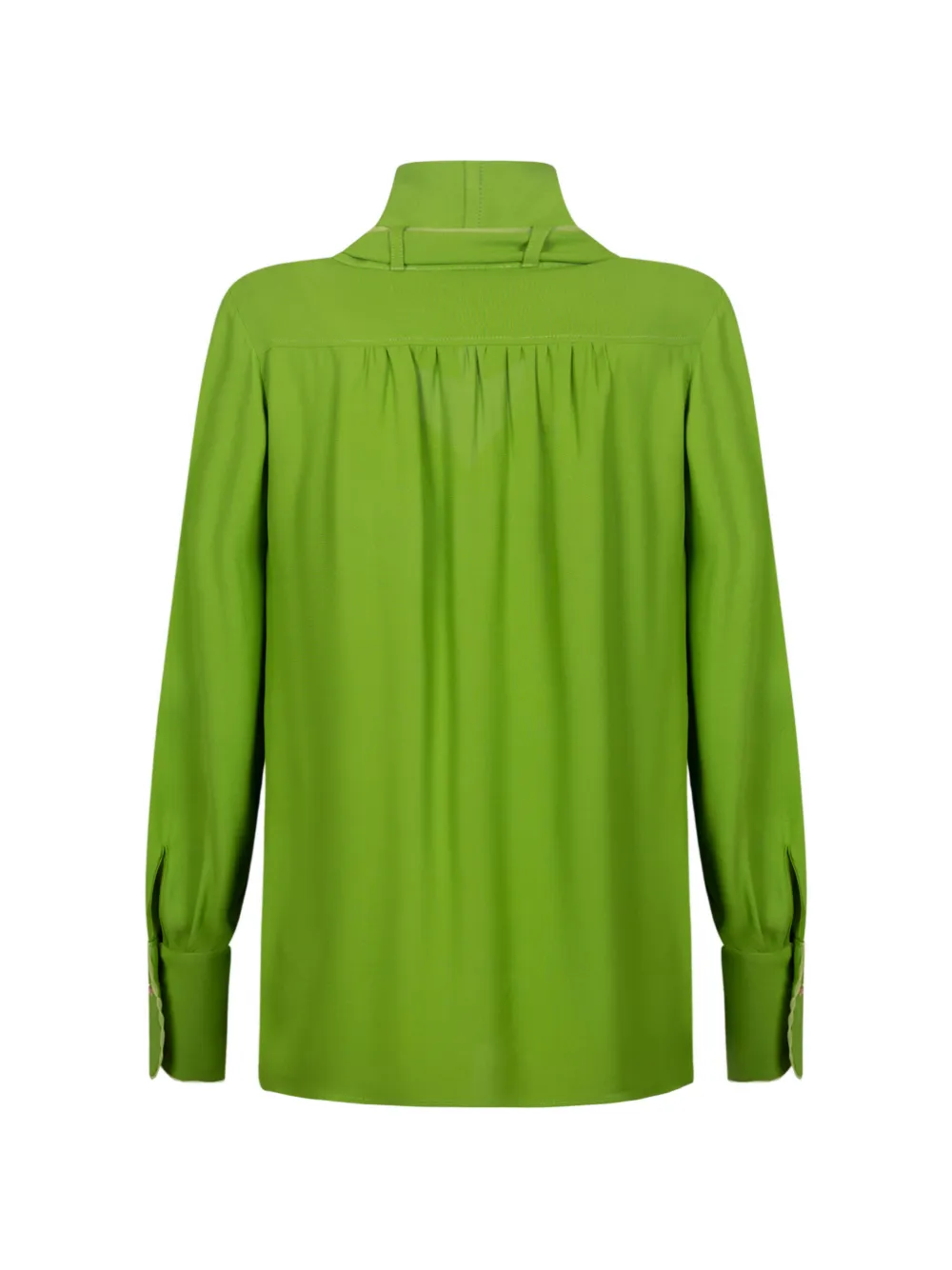 Elisabetta Franchi Sash blouse met V-hals Groen