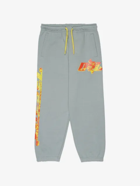Diesel Kids logo-print track pants
