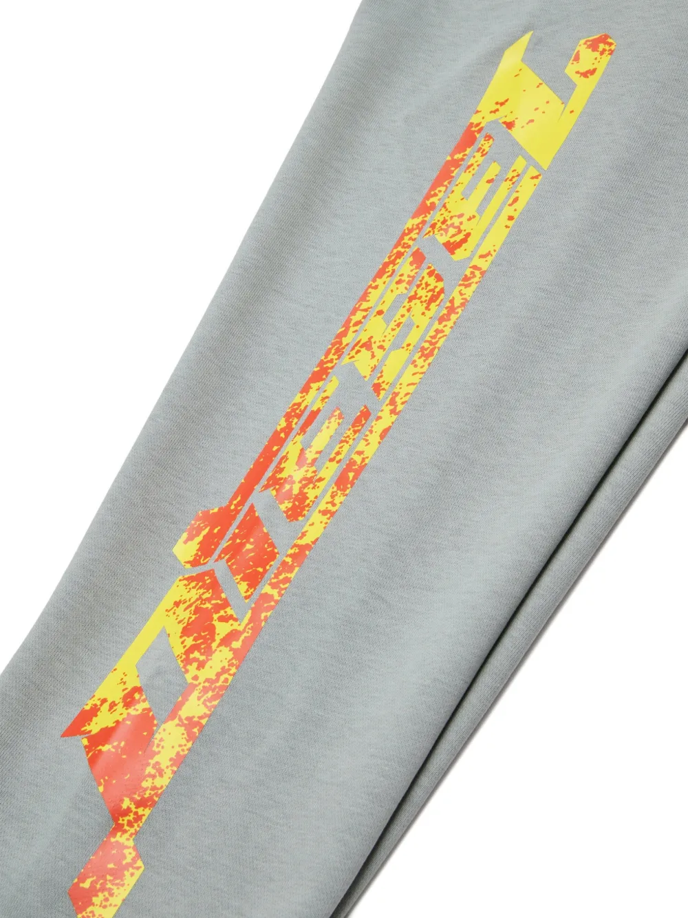 Diesel Kids Trainingsbroek met logoprint Grijs