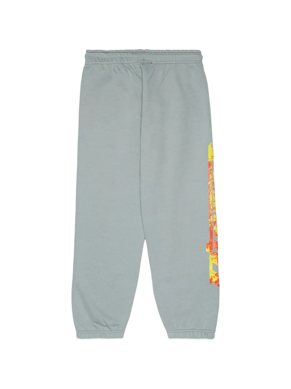 Diesel Kids Trainingsbroek met logoprint Grijs