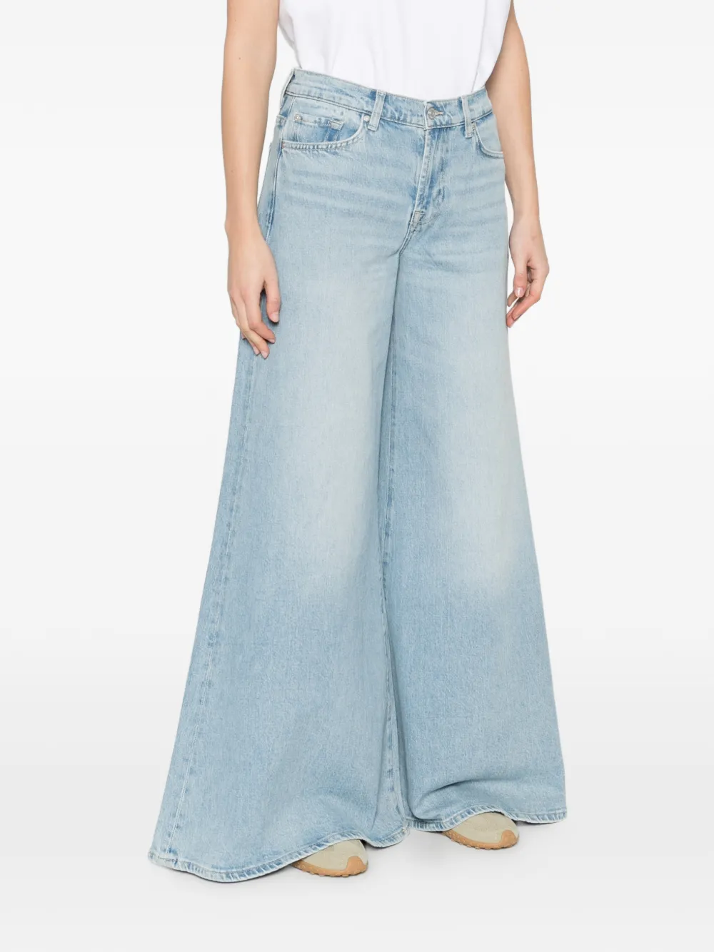 7 For All Mankind Bonnie jeans Blauw