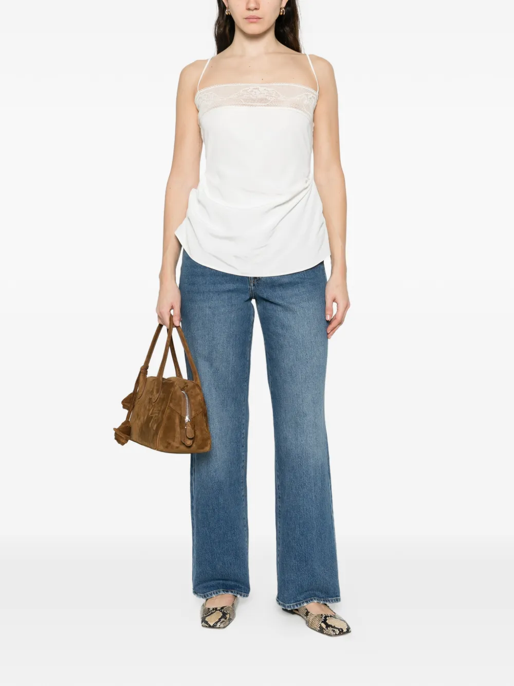  7 For All Mankind Five-pocket Denim Jeans - Blue 