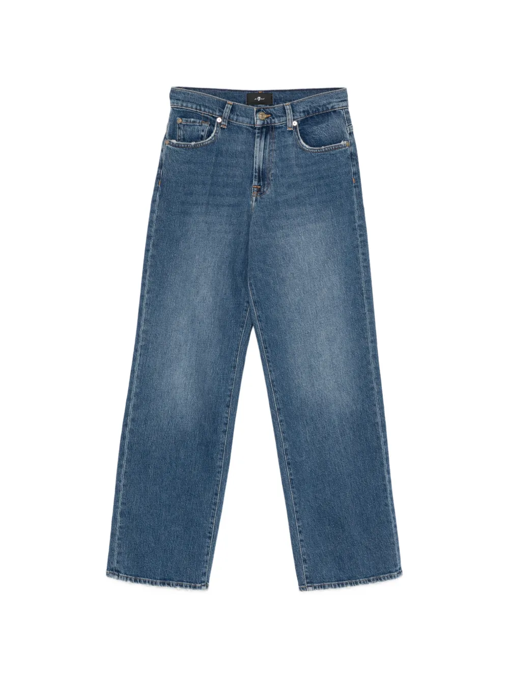 7 For All Mankind five-pocket denim jeans - Blu