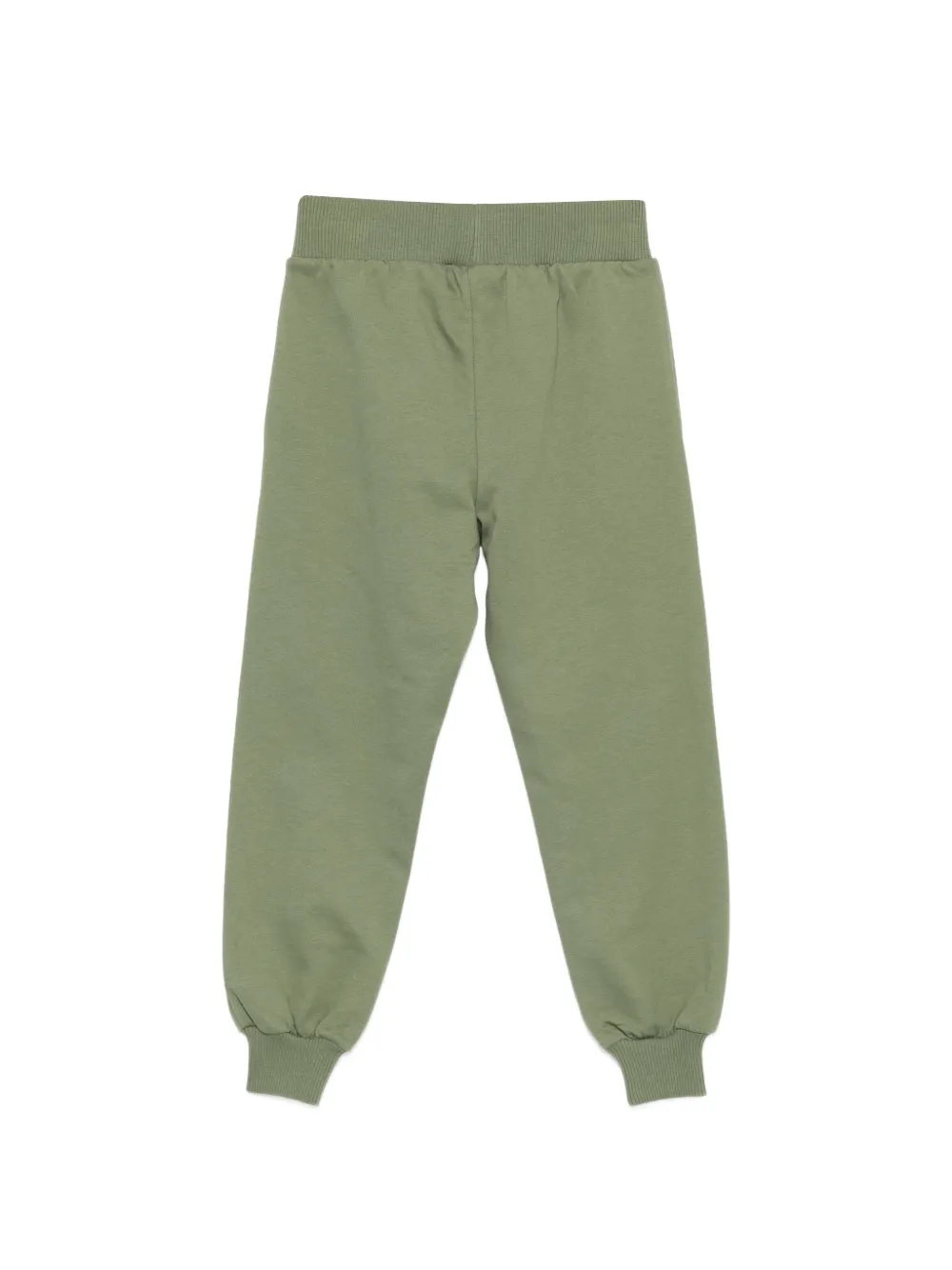 Moschino Kids Trainingsbroek met print Groen