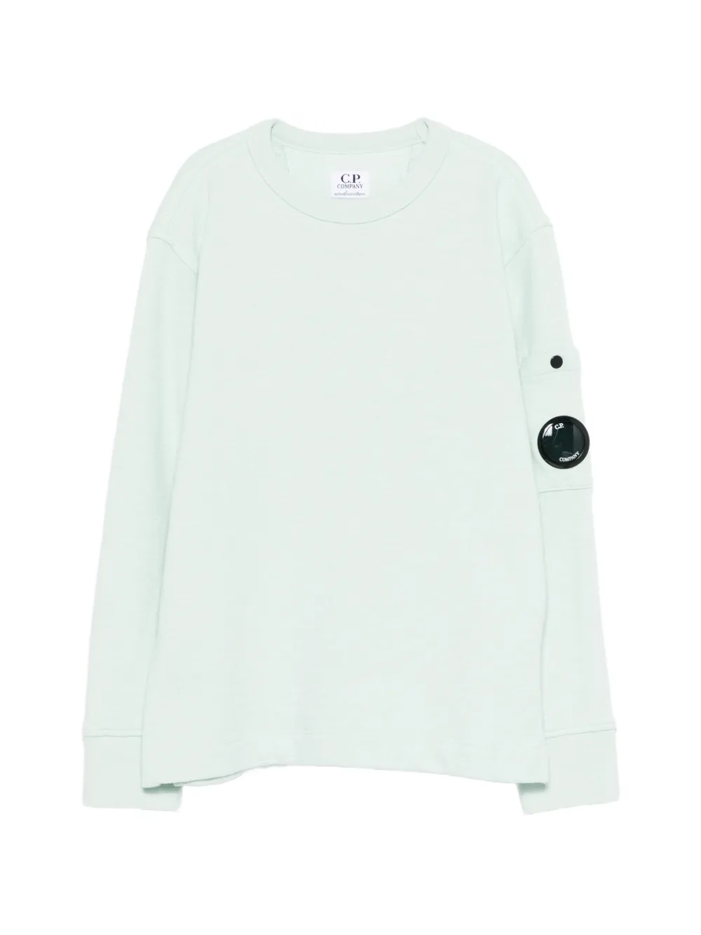 C.P. Company Kids pocket long-sleeved sweater - Verde