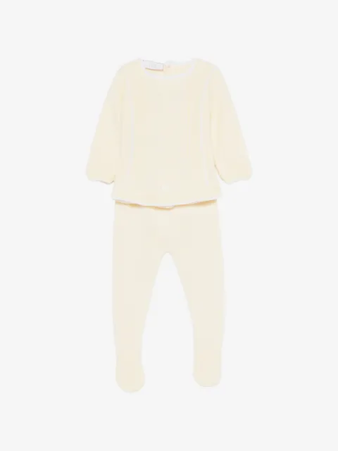 Paz Rodriguez trim-detail trousers set