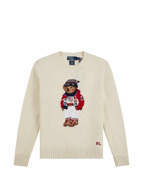Polo Ralph Lauren applique crew-neck knitwear