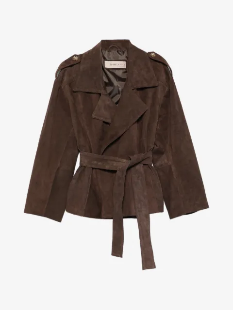 Blanca Vita belt button jacket