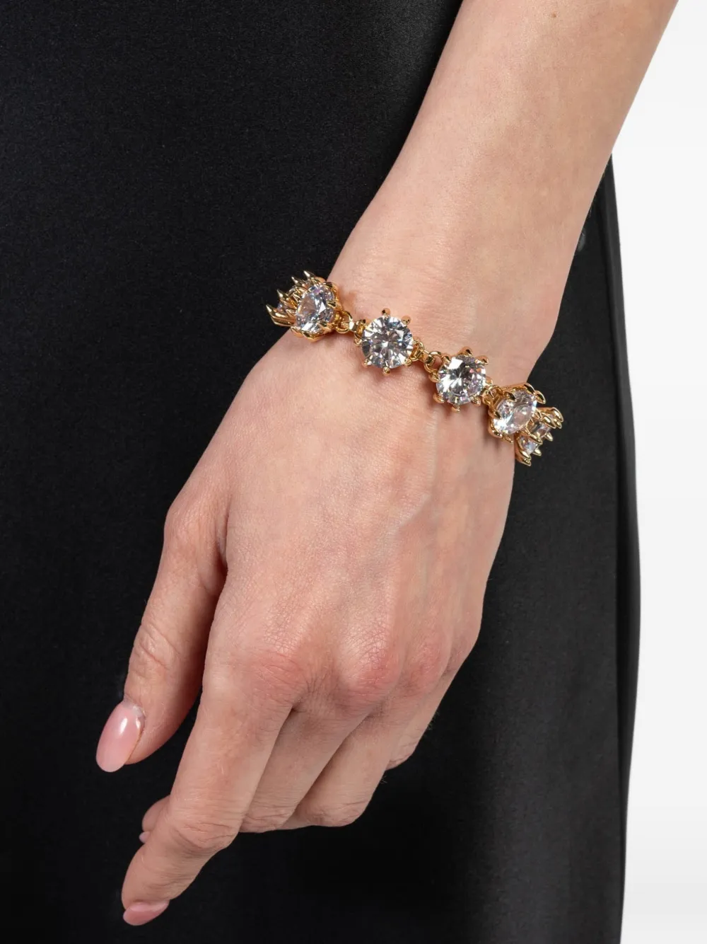 Circle Estate Crystal-Embellishment Bracelet