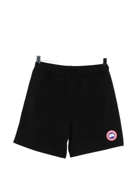 Canada Goose logo-patched track shorts