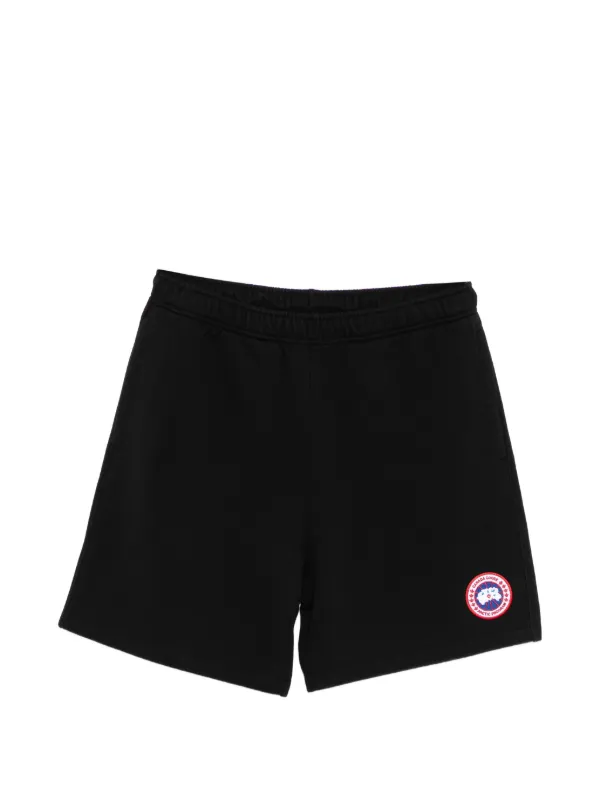 Canada Goose Logo-patched Track Shorts in Black
