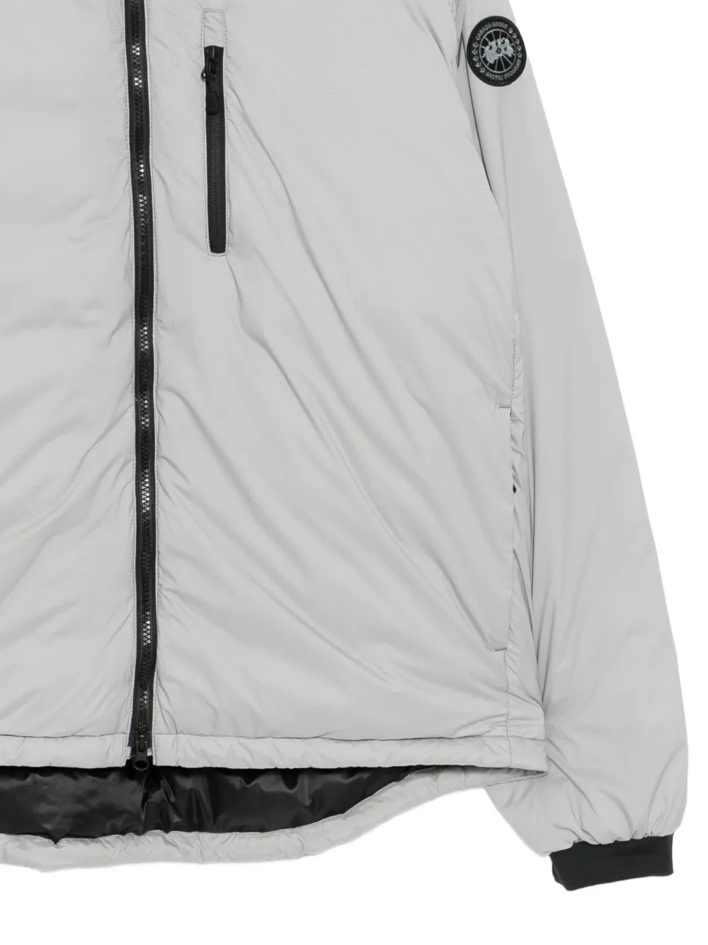  Canada Goose Zip Hooded Jacket - Grey 