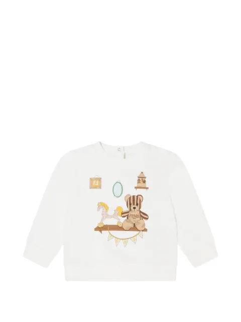 Fendi Kids graphic-print sweatshirt