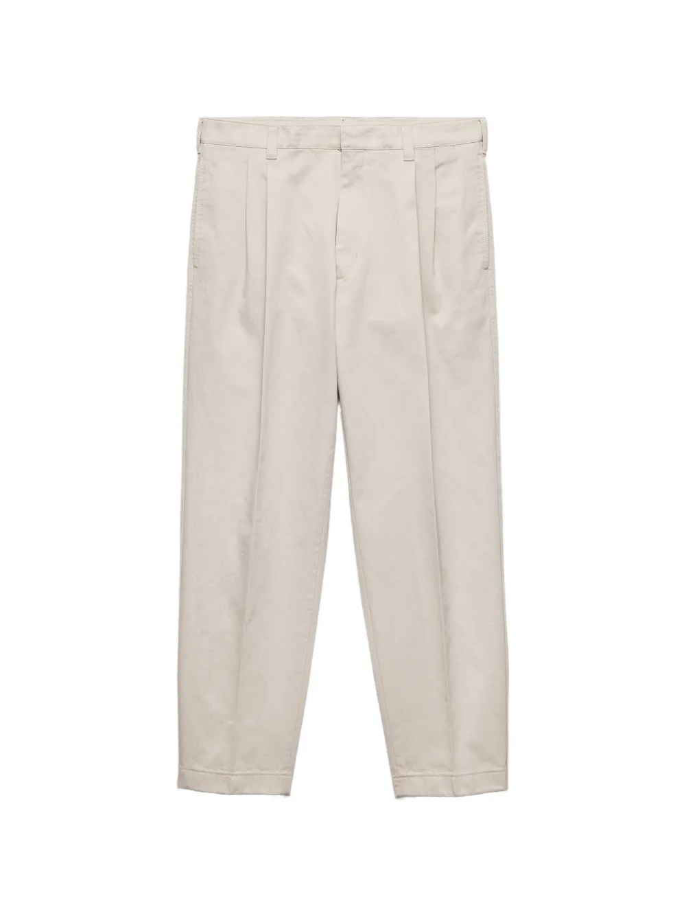 Prada Broek met wijde pijpen Beige