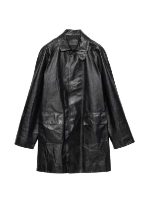 Prada レザーコート メンズ通販 - Farfetch