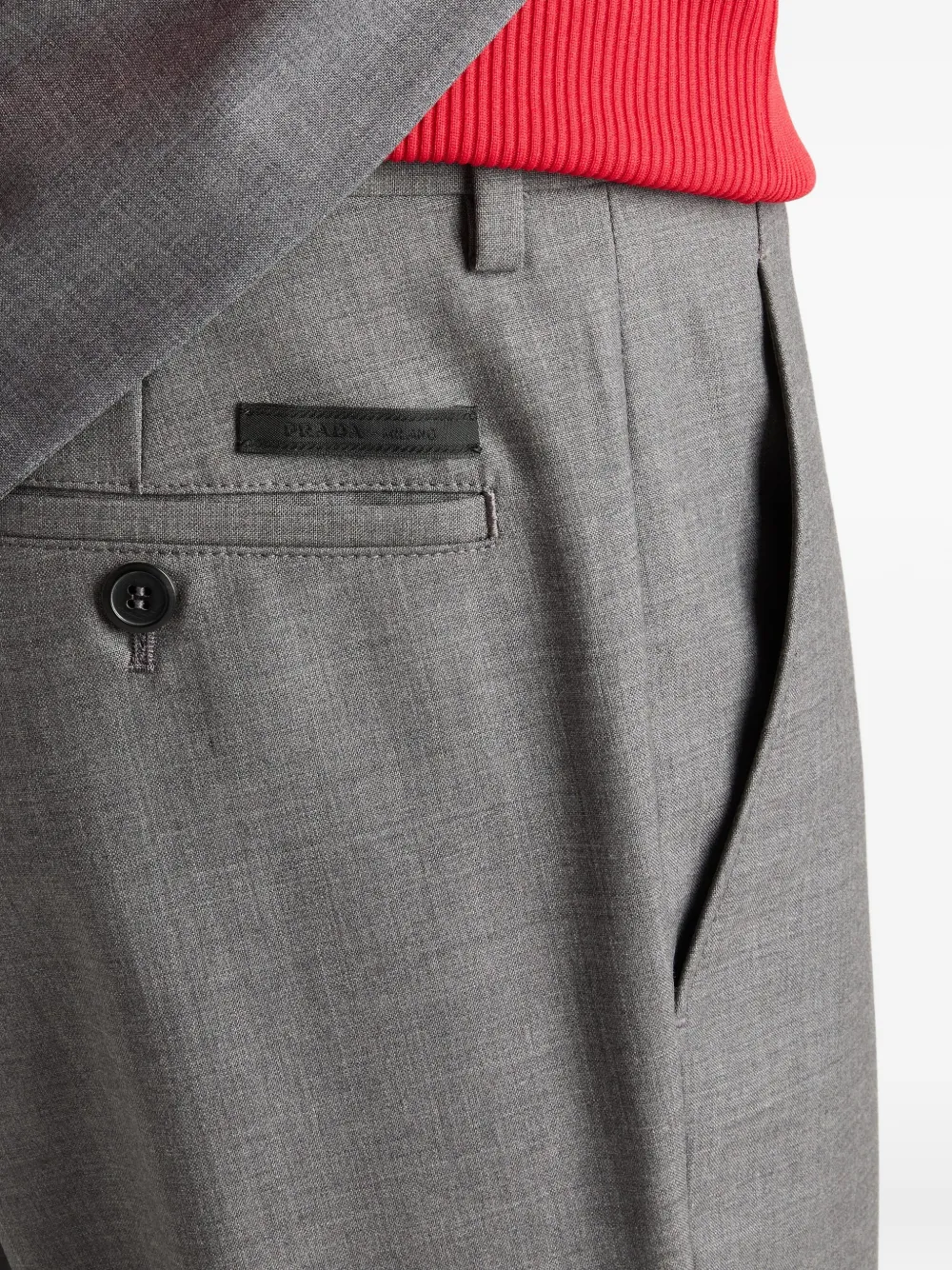 Prada Pantalon Grijs