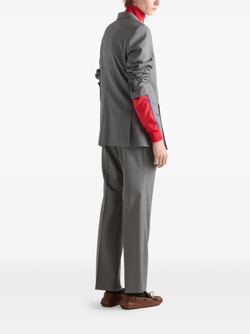  Prada Grey Tailored Trousers 