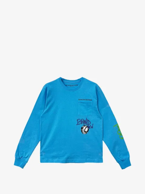 Chrome Hearts T-shirt a maniche lunghe