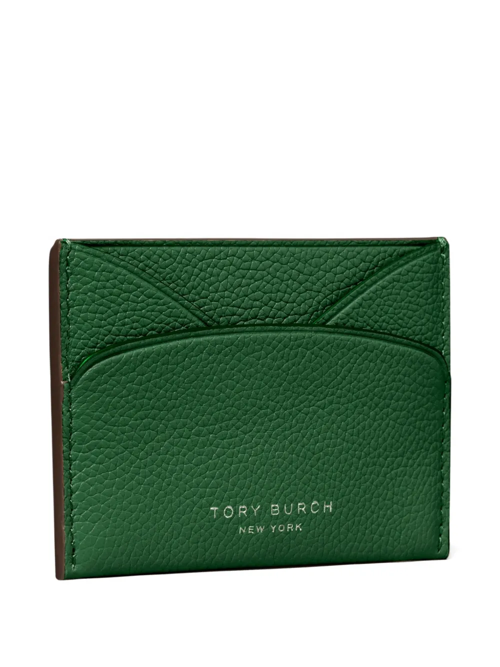 Tory Burch Romy platte pasjeshouder Groen