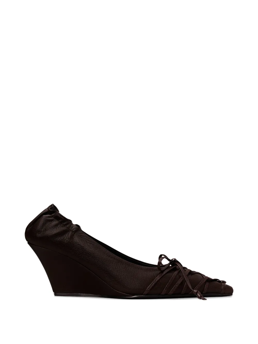 Tory Burch Pumps met sleehak Bruin