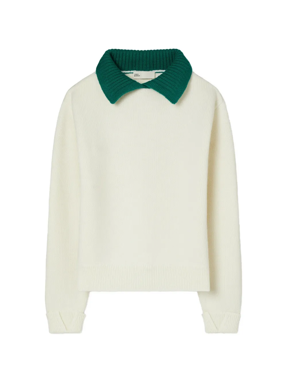 Tory Burch collared wool sweater - Toni neutri