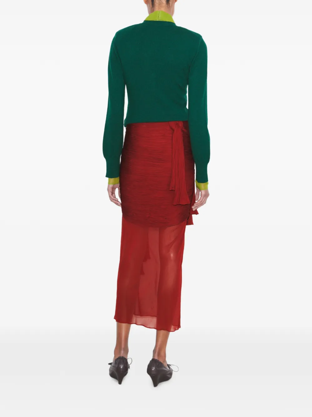 Tory Burch Wollen vest Groen