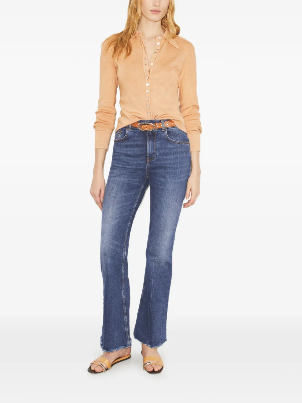  Tory Burch Bootcut Jean - Blue 