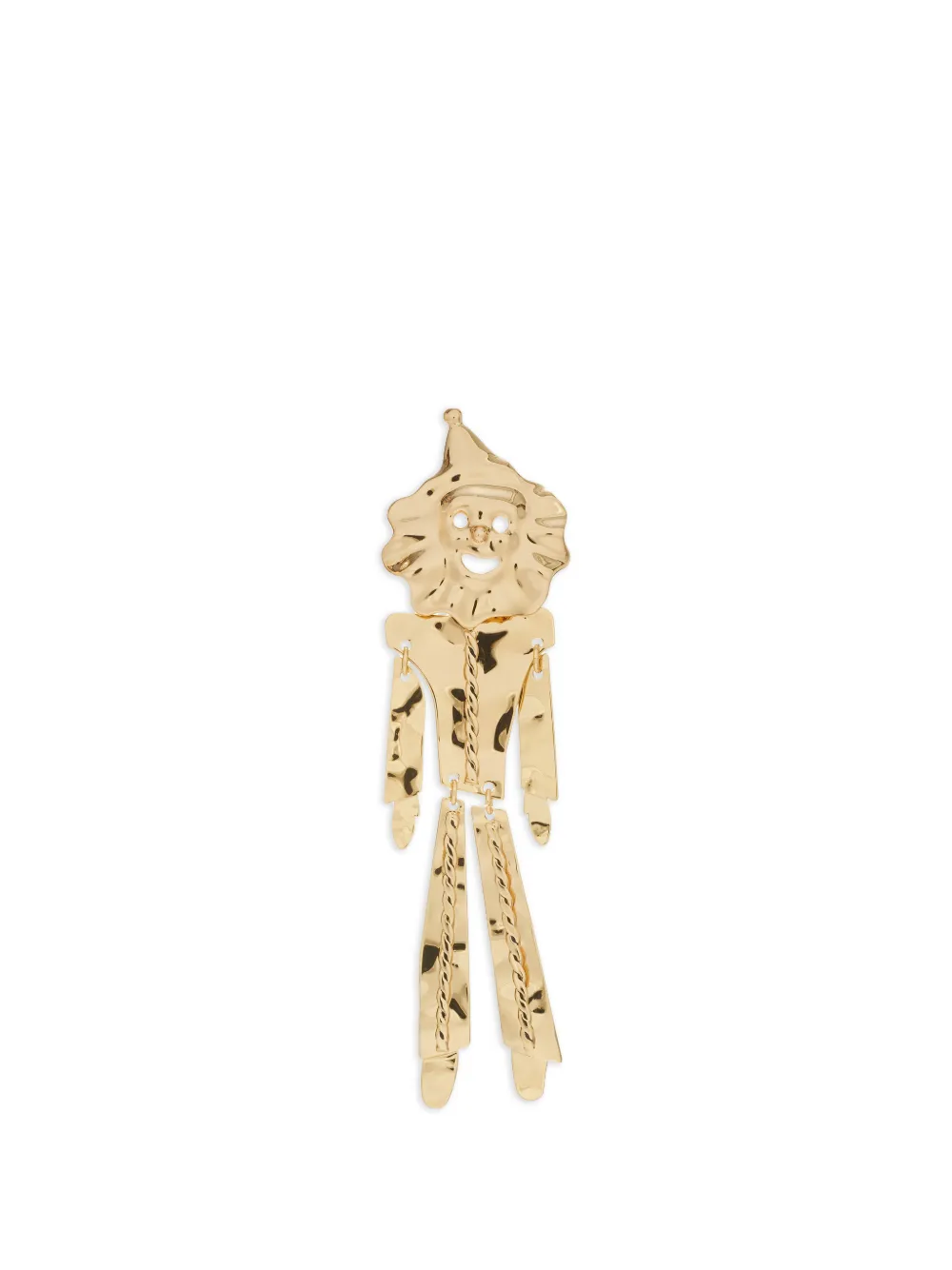  Tory Burch Pendientes Largos Runway - Dorado 