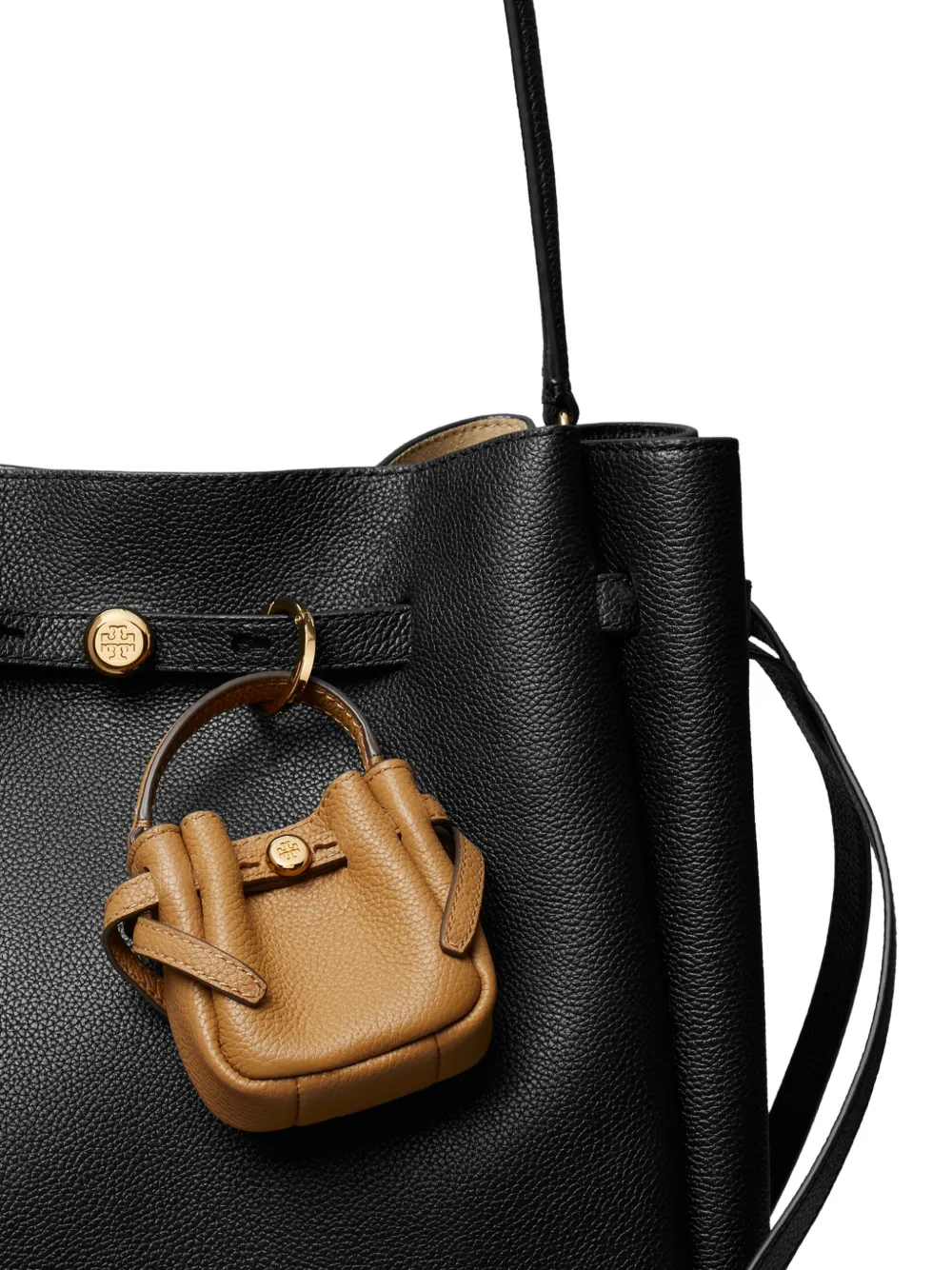 Tory Burch Romy bucket-tas accessoires Bruin