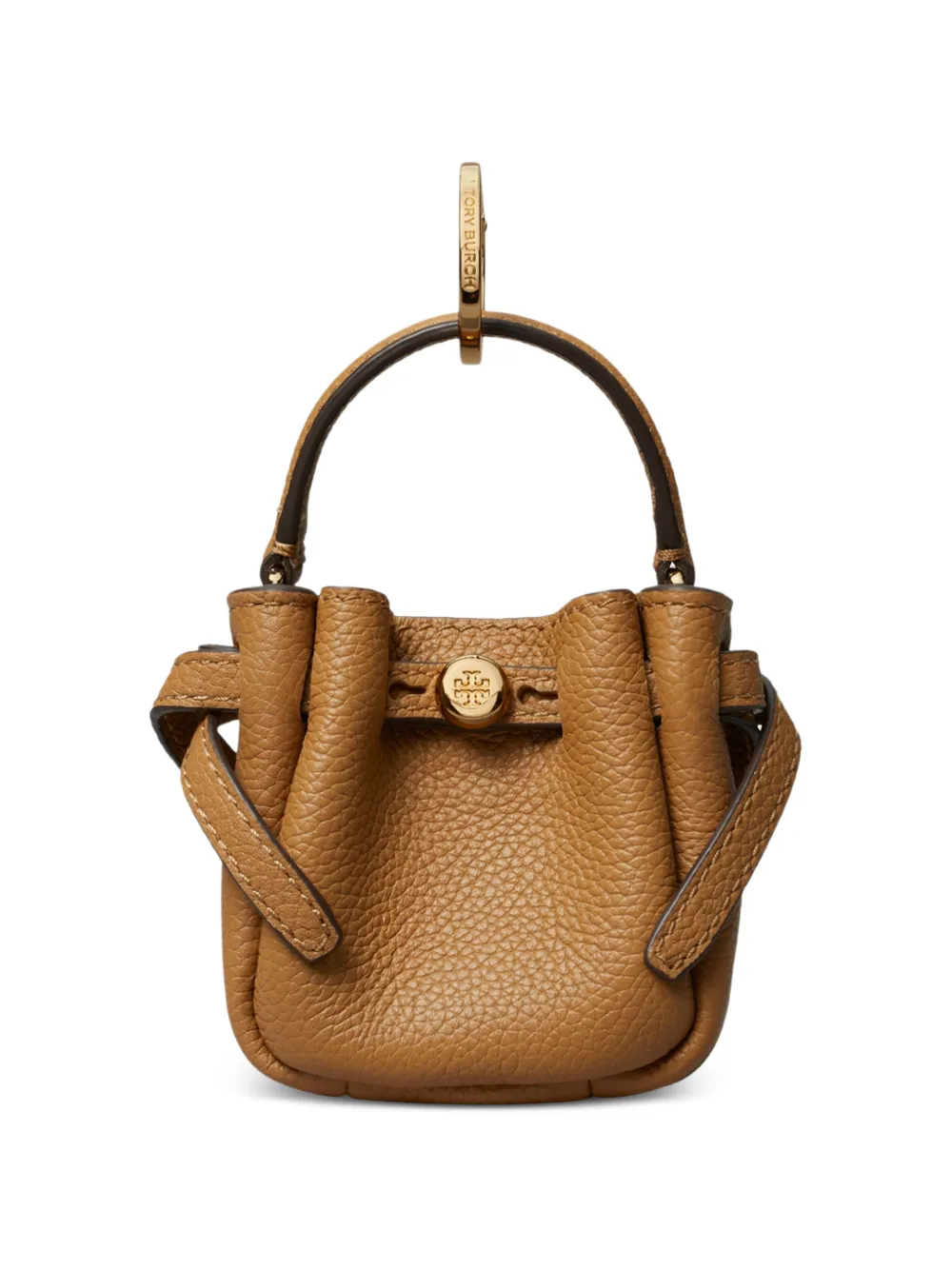Tory Burch Romy bucket bag accessories - Marrone