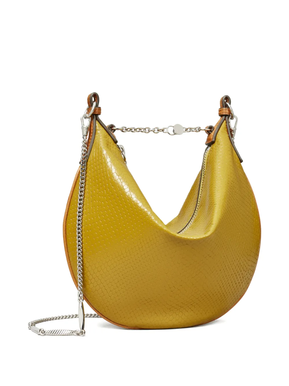 Tory Burch Balloon mini-tas met kettingband Geel