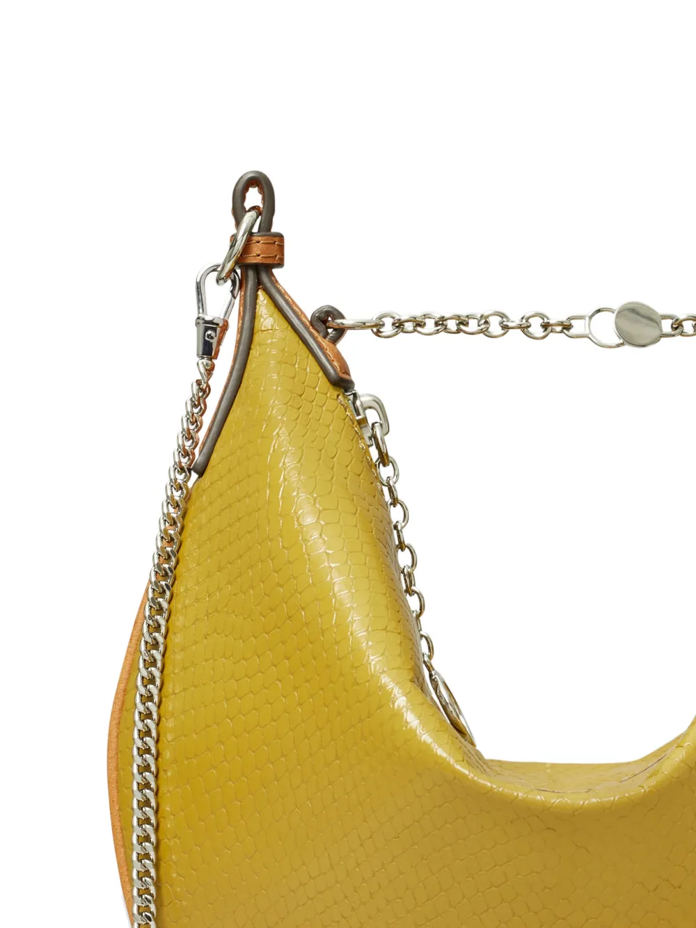 Tory Burch Balloon mini-tas met kettingband Geel