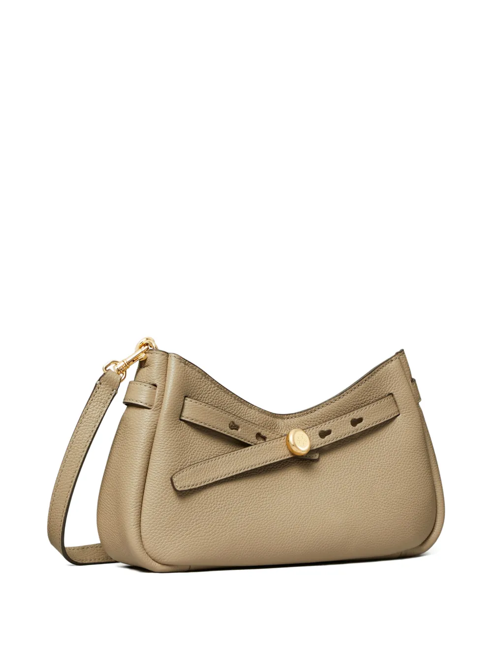 Tory Burch Romy crossbodytas met rits Beige