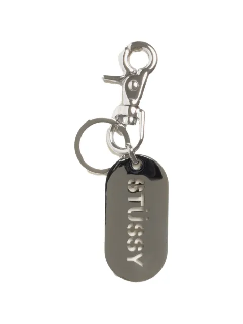 Stüssy metal keychain