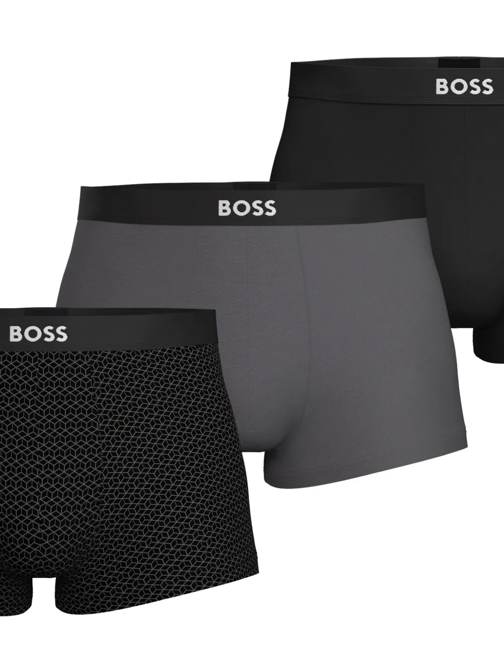 BOSS 로고 복서 브리프 세트