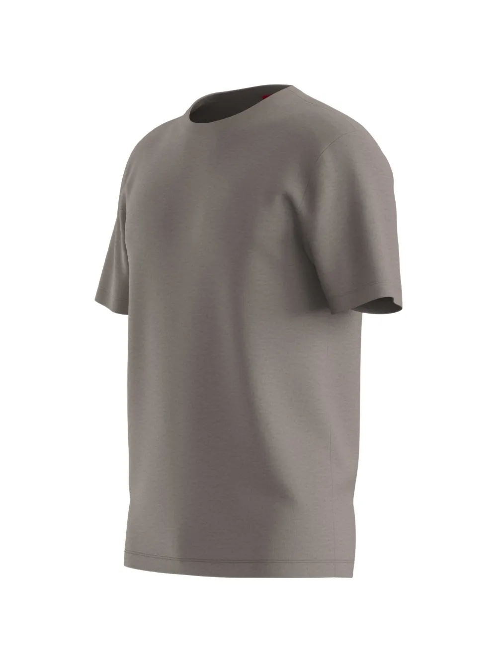 HUGO T-shirt met ronde hals Grijs
