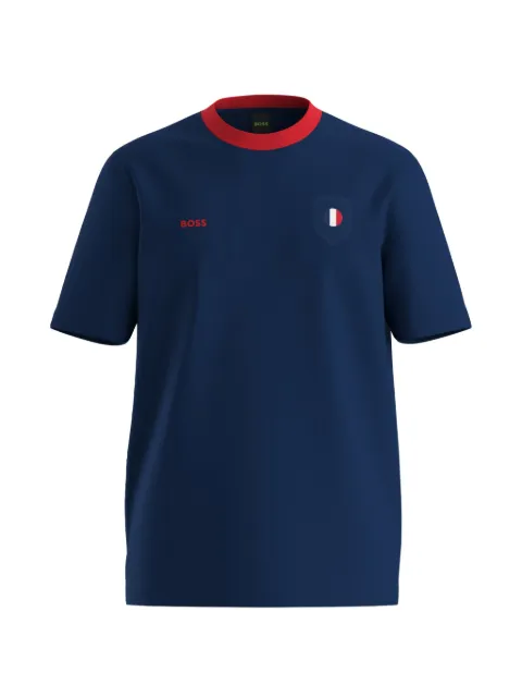 BOSS Camiseta com detalhe de logo
