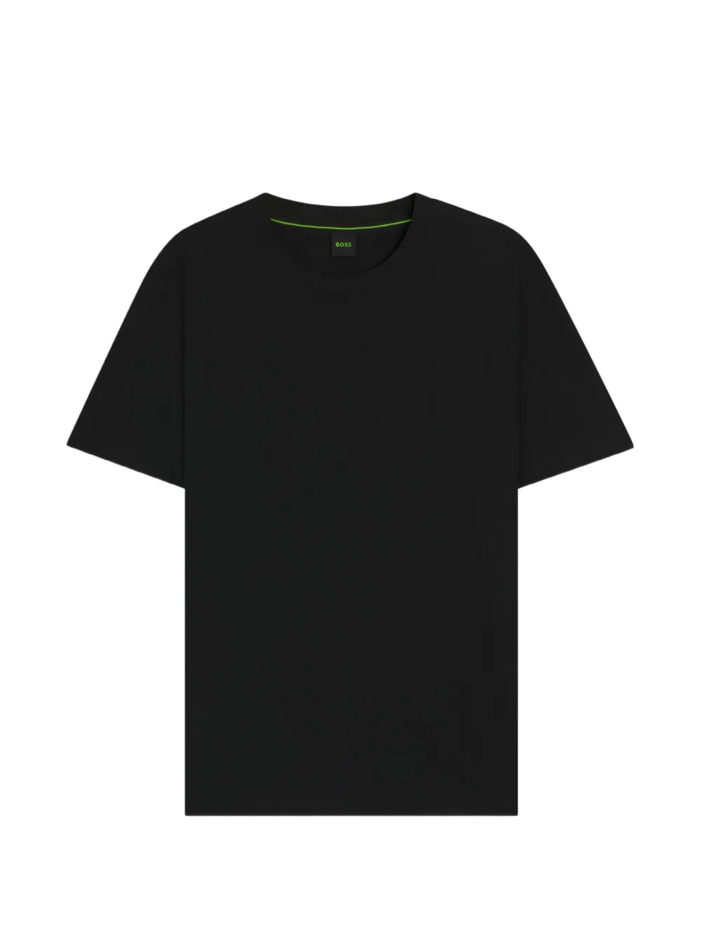 BOSS T-shirt met ronde hals Zwart