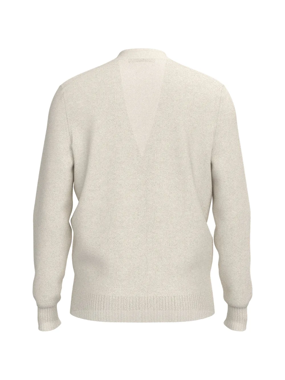  Boss Patch-pocket V-neck Cardigan - Neutrals 